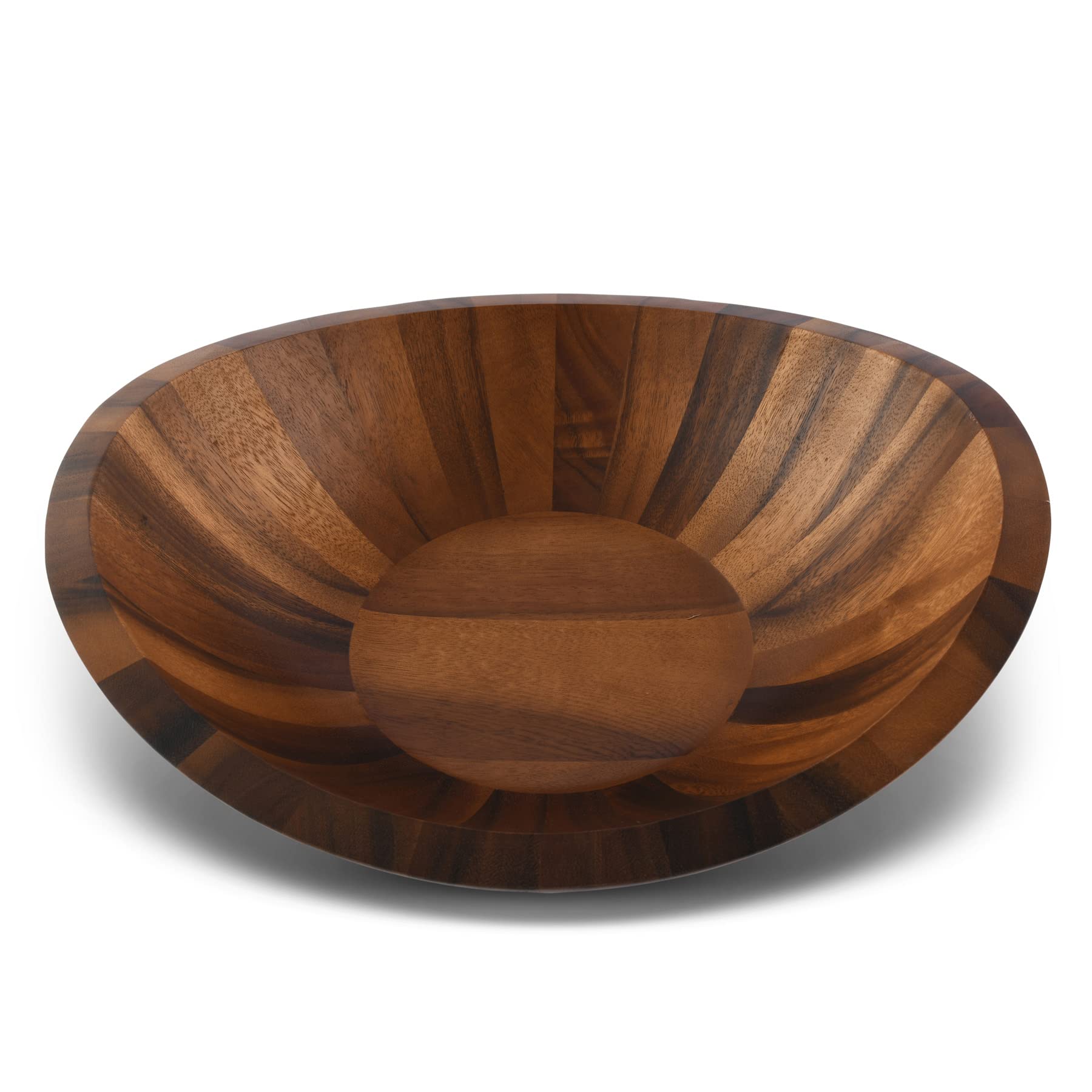 Mid-Century Modern Wooden Bowl