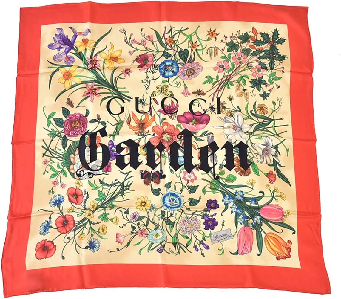Gucci Vintage Silk Scarf